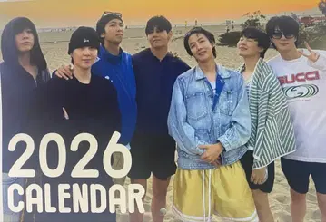 BTS 올 2026년 달력