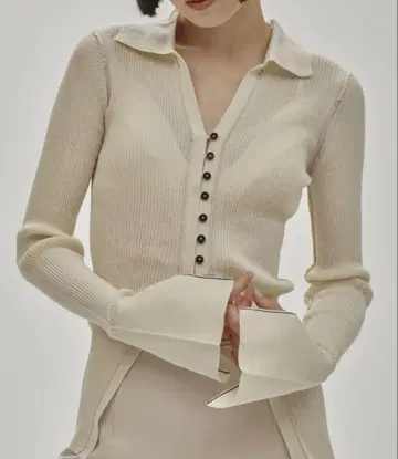 TODAYFUL Sheer Skipper Knit/시어 스키퍼 니트