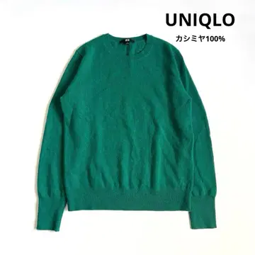 유니클로 UNIQLO 캐시미어 100% 크루넥 니트 스웨터
