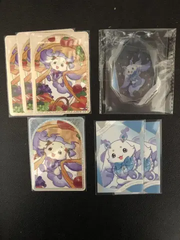 니지산지 룬룬 컬렉션 카드 폴라로이드 세트