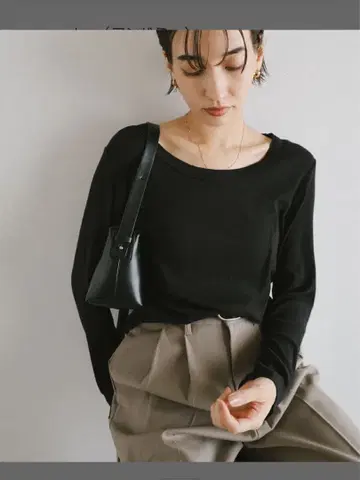 evernavy 에버네 긴팔 블랙 M