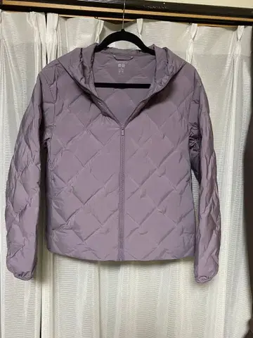 새상품급 유니클로 퍼프 테크 후드티 2024 겨울 모델