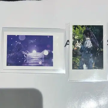 이레이스 실사 폴라로이드 쇼토 2장 세트 유카타 렌즈