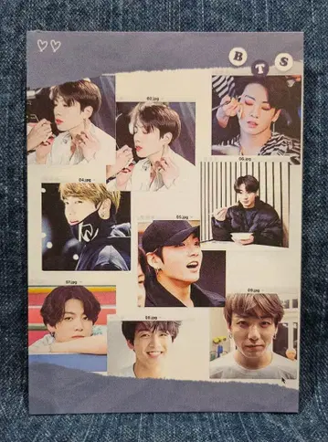 재고 1. BTS 정국 메모장 20장 한국 제작자님