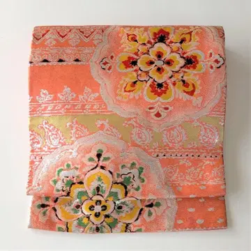 앤티크 순수 실크 나고야 오비