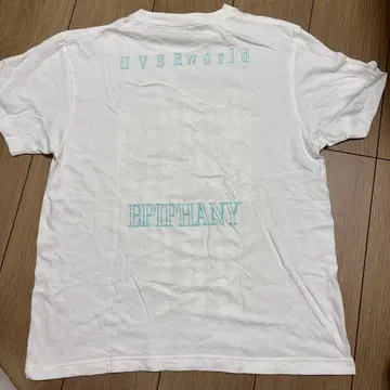 UVERworld EPIPHANY 화이트 T셔츠