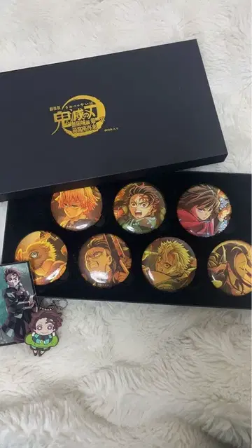 귀멸의 칼날 캔뱃지 세트