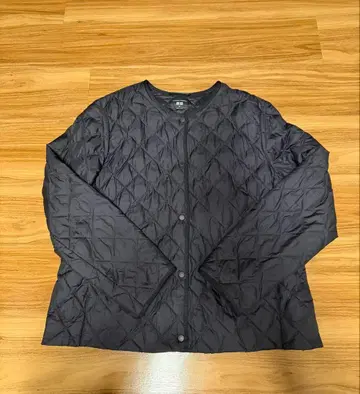 UNIQLO WARM PADDED 퀼팅 자켓 XL 블랙