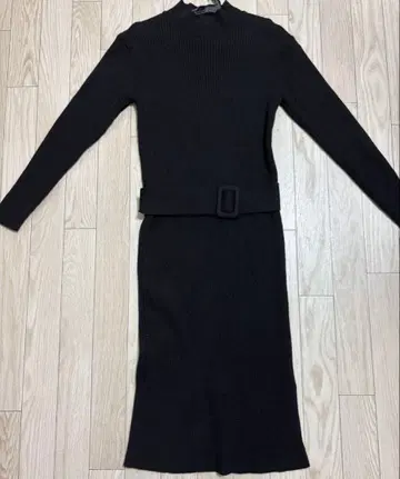 EMODA 니트 원피스 벨트 포함