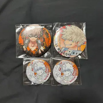 나의 히어로 아카데미아 바쿠고 카츠키 캔뱃지 4개