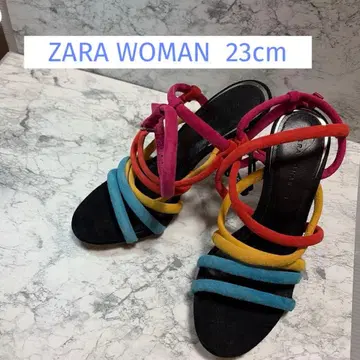 ZARA WOMAN 자라 멀티 컬러 스트랩 샌들