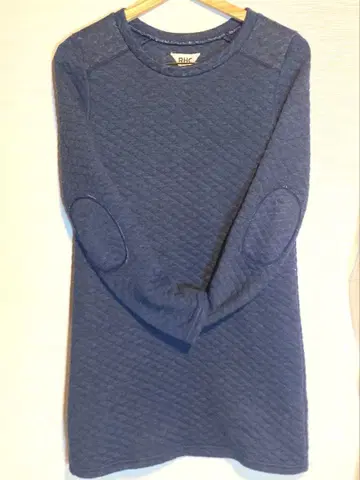 RHC/다크 블루/퀼팅/원피스/일본제