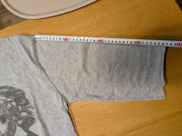 베토벤 프린트 그레이 T셔츠 L