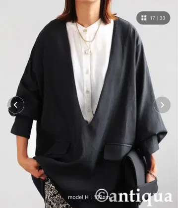 안티카 자켓풍 풀오버