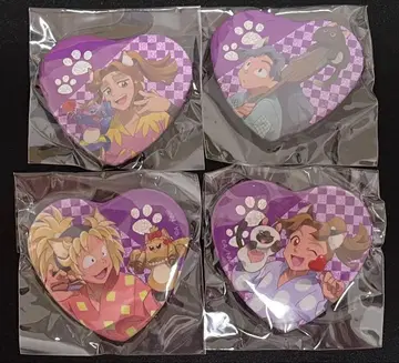 닌타마 란타로 난자타운 하트 캔뱃지