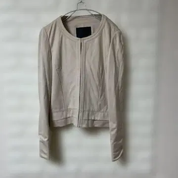 UNTITLED 언타이틀 노카라 자켓 베이지 사이즈 2 새상품급
