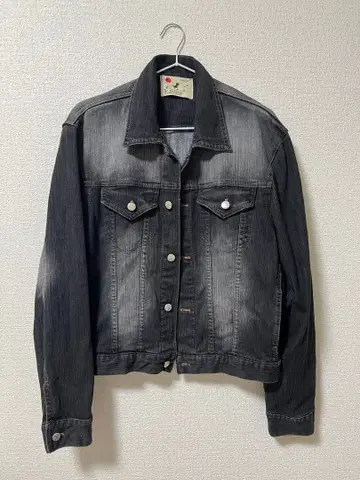 그레이 데님 자켓