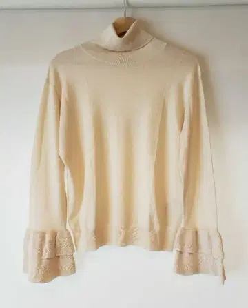 dinos 디노스 실크울 터틀넥 니트