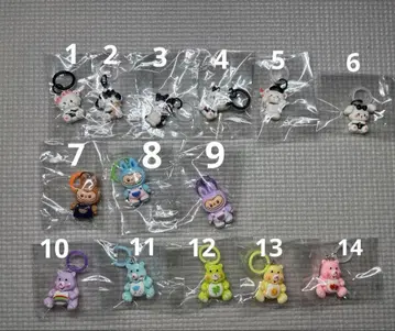 엄브렐라 마커 미코 라부부 케어베어 임의선택 5개