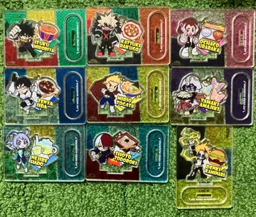 새상품 나의 히어로 아카데미아 캐릭터 그루 아크릴 스탠드 묶음 판매