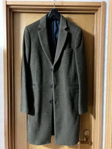 PAUL SMITH 체스터 코트 올리브 그린