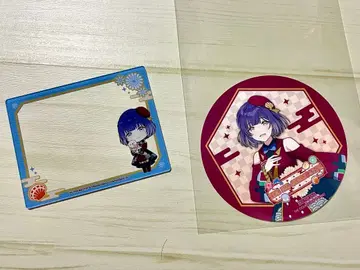 학마스 하타야 미스즈 아크릴 카드 & 특전 코스터 이세시마스터 콜라보