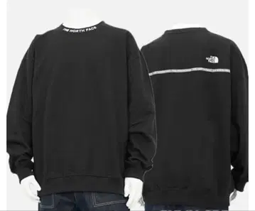 THE NORTH FACE 블랙 스웨트 셔츠 XL