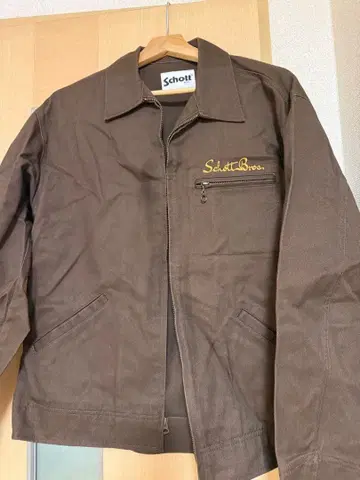 Schott 브라운 자켓 L 사이즈