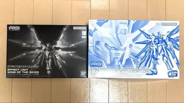 RG 스트라이크 프리덤 건담 티타늄 피니쉬 & 천공의 날개 세트