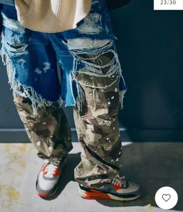 R4404 카고 레이어드 5 포켓 팬츠 RNA RNA 미디어