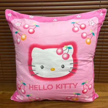 1998년 새상품 후르츠 키티 쿠션 헬로키티 체리