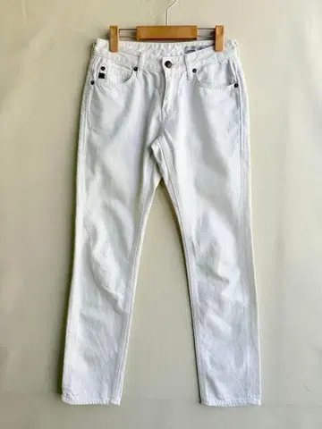 새상품급 빅존 BRAPPERS 여성용 화이트 데님 청바지 26