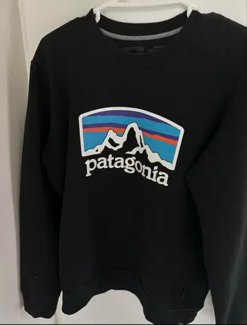 patagonia 블랙 맨투맨