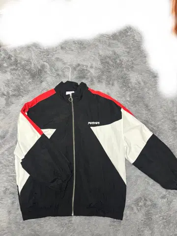 PUNYUS 컬러 블록 자켓 사이즈 4