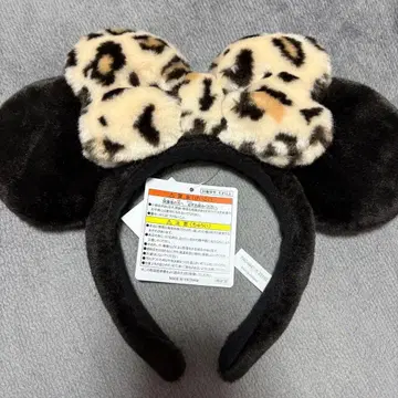 레오파드 머리띠 레오파드 무늬 미니