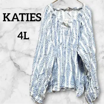 새상품급 KATIES 여성용 긴팔 튜닉 [ 4L ] 블라우스 16 사이즈