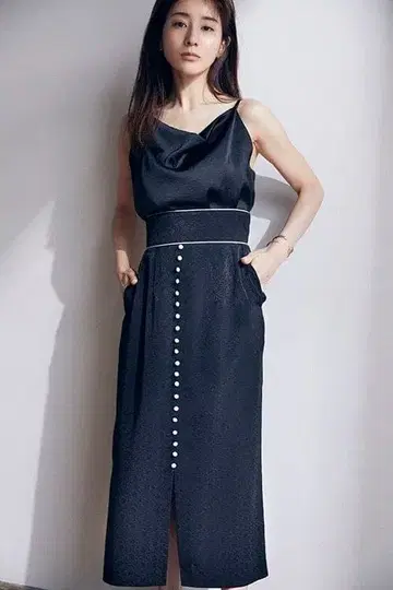 CLANE x 다나카 미나미 JACQUARD FLOWER SKIRT