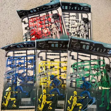 세리아 seria 전투 피규어 배틀 피규어 5색 세트