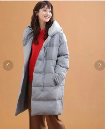 [컨디션 최상] NANO universe 카르제 숄 후드 다운