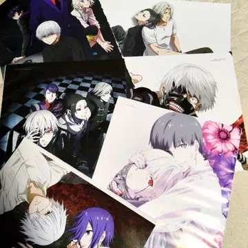 도쿄 구울 키리누키 핀업 포스터