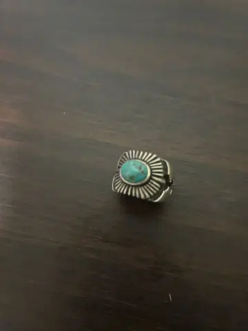 서드 터콰이즈 실버 반지