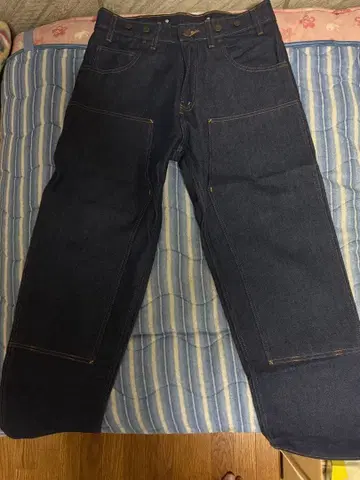 PRISON BLUES 더블니 워크진 리지드 블루