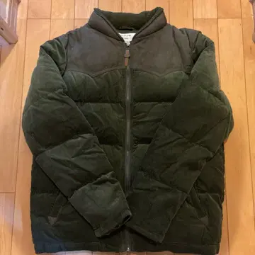 BAYFLOW 올리브 그린 다운 자켓