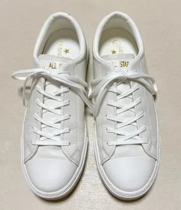 컨버스 올스타 쿠페 가죽 OX 화이트 25cm