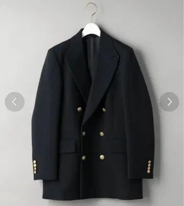 BEAUTY&YOUTH UNITED ARROWS 모 혼방 더블 자켓