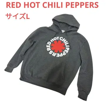RED HOT CHILI PEPPERS 후드티 L 그레이
