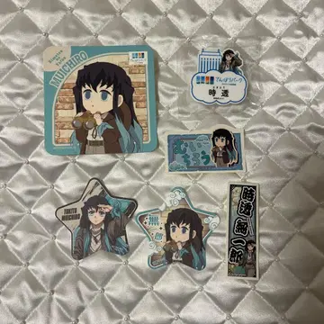 귀멸의 칼날 텐보 파크 트레이딩 네임 배지 코스터