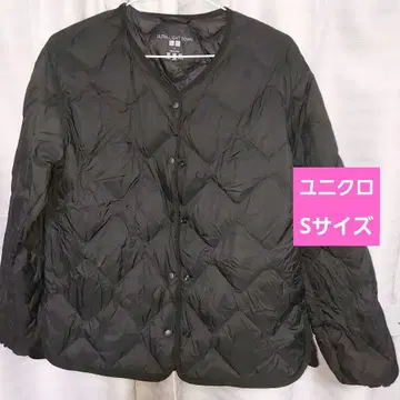 UNIQLO 울트라 라이트 다운 릴랙스 다운 M 블랙