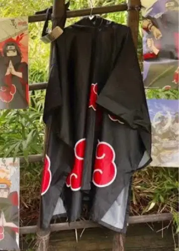 니지겐노모리 레인 판초 NARUTO 레인코트 아카츠키