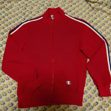 귀중 [ Champion ] 레드 집업 저지 M